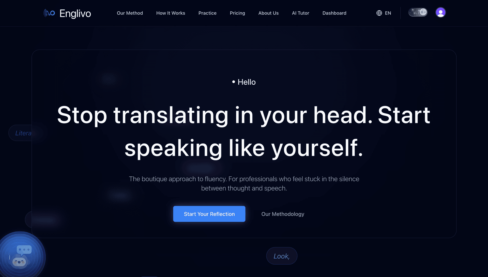 Englivo homepage